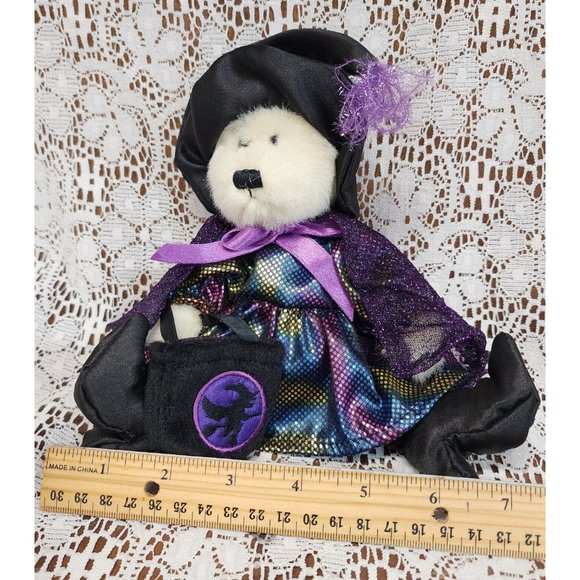 2004 Hugfun Intl Halloween Witch Trick Or Treat Teddy Bear Plush In Costume - Picture 4 of 8